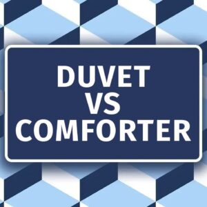 Duvet Vs Comforter - What's The Difference?