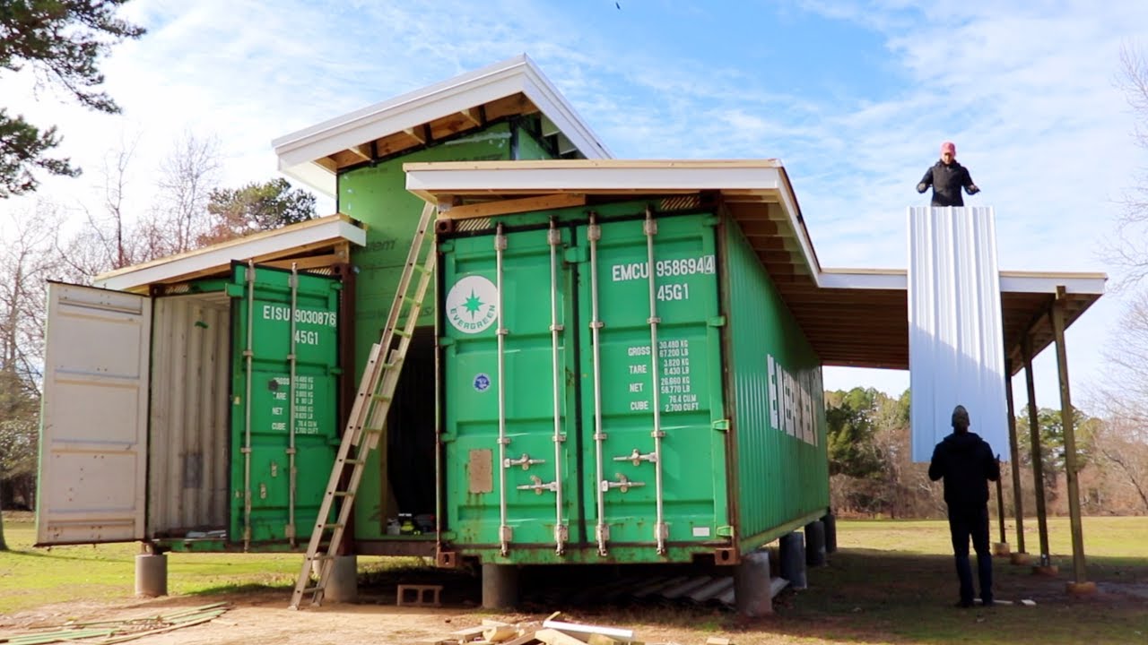 People said I couldn’t build a house for $50k, so I got a shipping container: A Modern Approach to Affordable Home Design