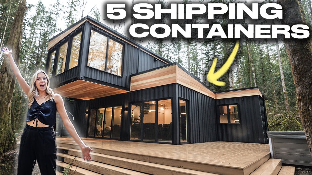 Luxury Container House Design: Modern and Stylish Living in a Shipping Cabin